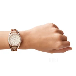 Riley Beige/Läder Ø38 mm