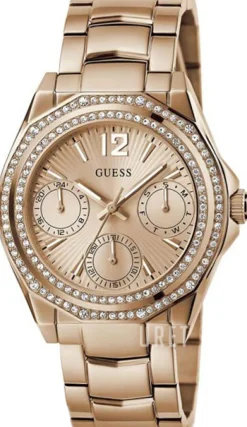 Ritzy Roséguldstonad/Roséguldstonat stål Ø36 mm