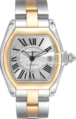 Roadster Silverfärgad/Stål 43x38 mm