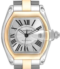 Roadster Silverfärgad/Stål 43x38 mm