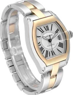 Roadster Silverfärgad/Stål 43x38 mm