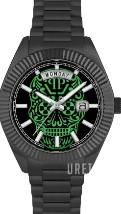 Rock Couture Svart/Stål Ø42 mm