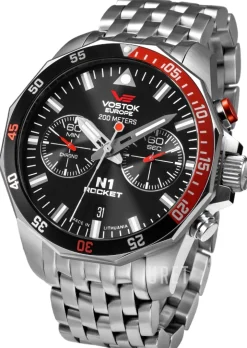 Rocket N-1 Svart/Stål Ø46 mm