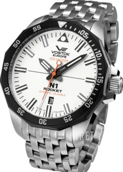 Rocket N-1 Vit/Stål Ø46 mm