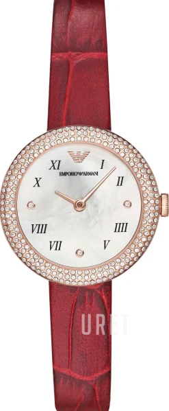 Rosa Vit/Läder Ø30 mm