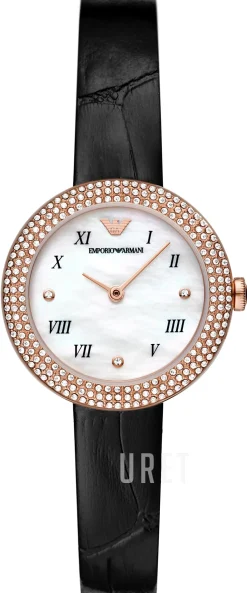 Rosa Vit/Läder Ø30 mm