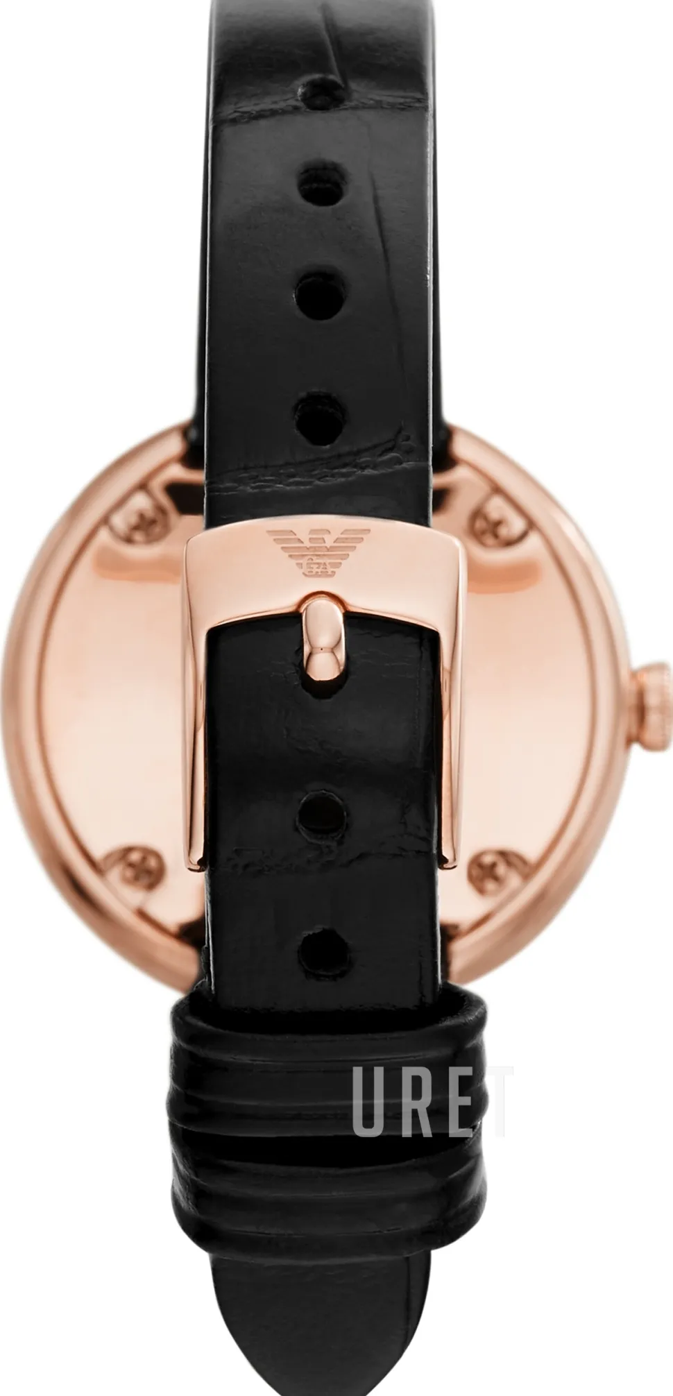 Rosa Vit/Läder Ø30 mm