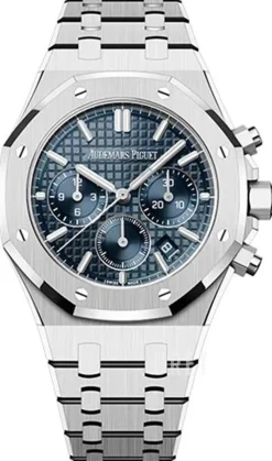 Royal Oak Blå/Stål Ø38 mm