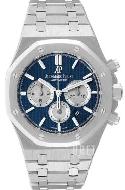 Royal Oak Blå/Stål Ø41 mm