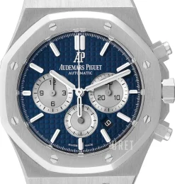 Royal Oak Blå/Stål Ø41 mm