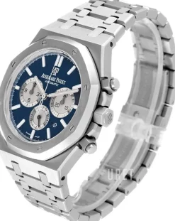 Royal Oak Blå/Stål Ø41 mm