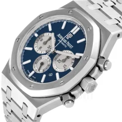 Royal Oak Blå/Stål Ø41 mm