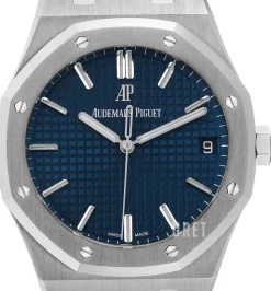 Royal Oak Blå/Stål Ø41 mm