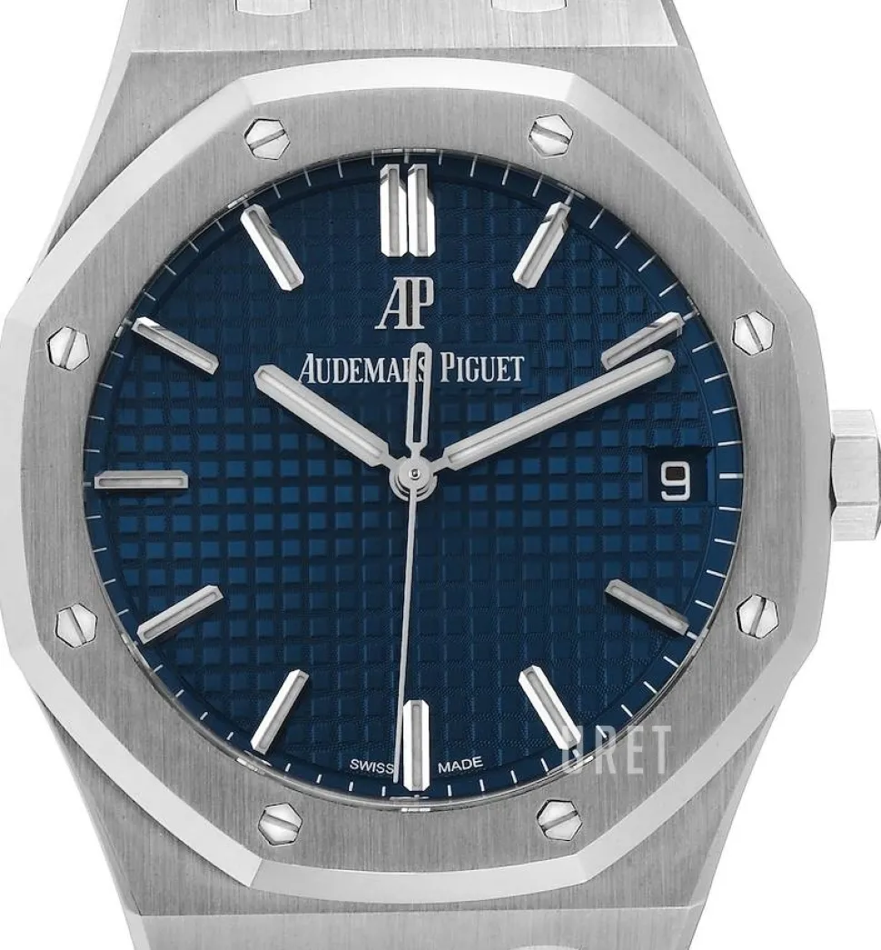 Royal Oak Blå/Stål Ø41 mm