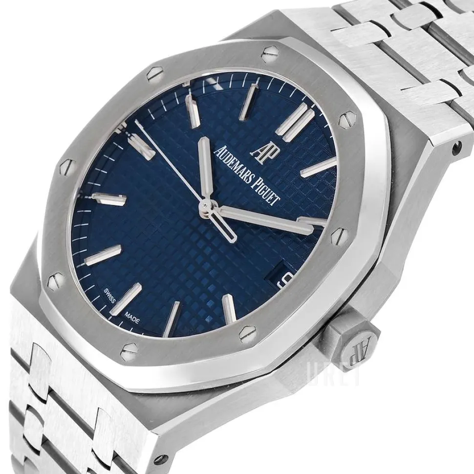 Royal Oak Blå/Stål Ø41 mm