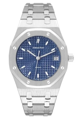 Royal Oak Blå/Stål Ø36 mm