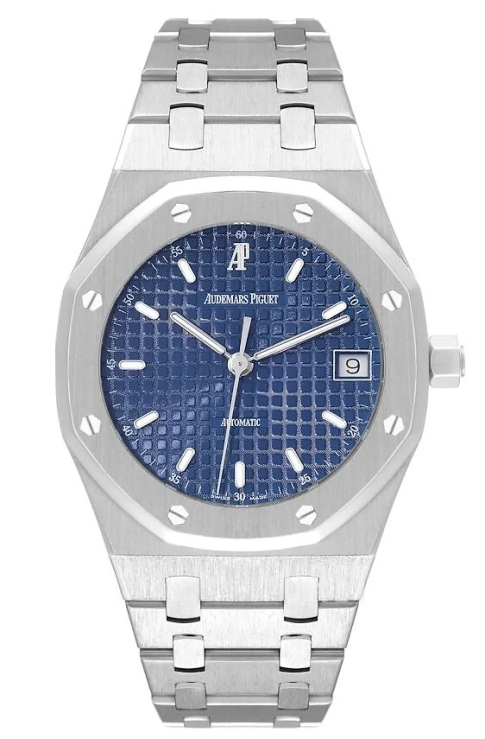 Royal Oak Blå/Stål Ø36 mm