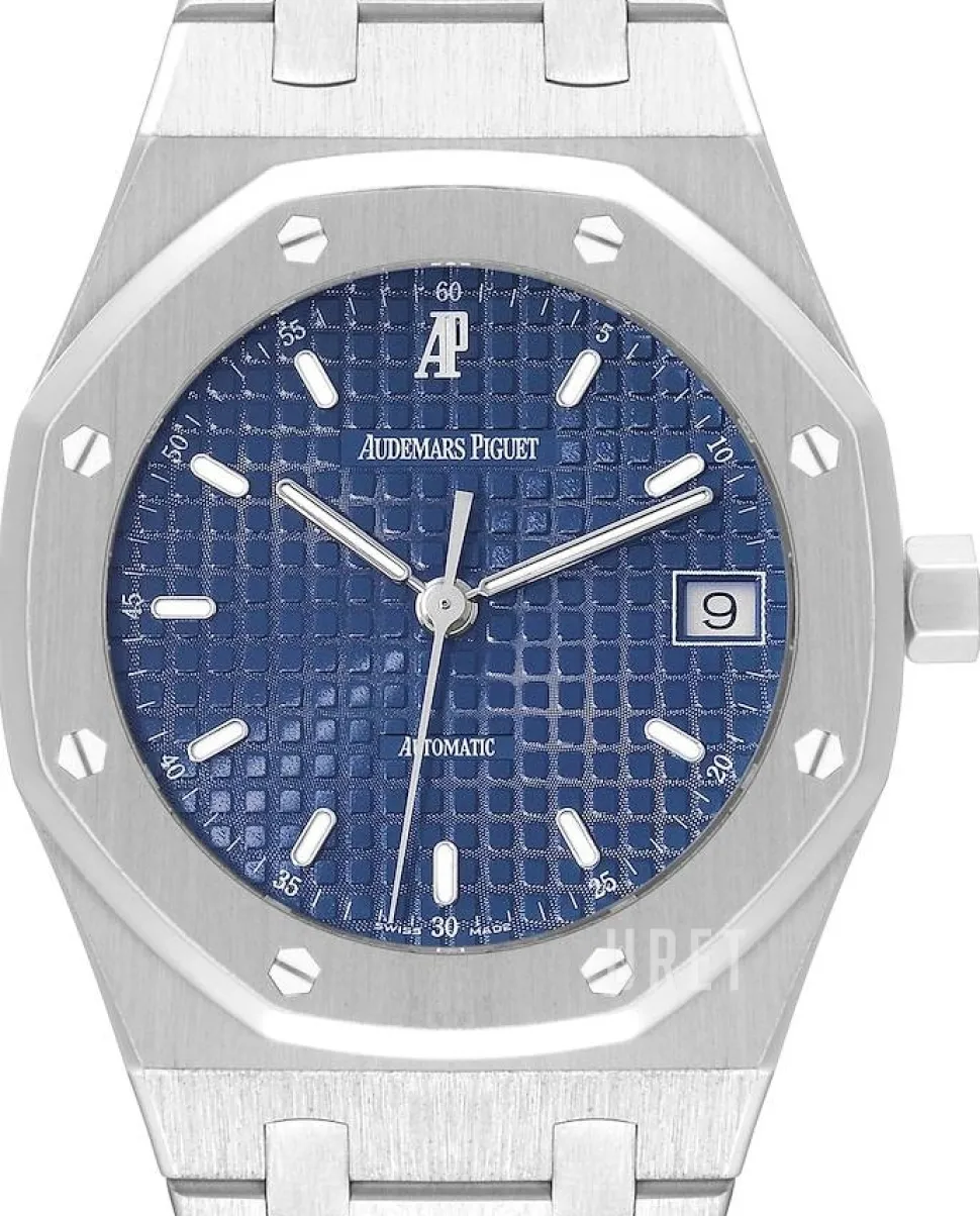 Royal Oak Blå/Stål Ø36 mm