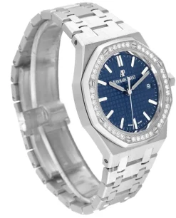 Royal Oak Blå/Stål Ø37 mm