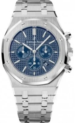 Royal Oak Blå/Stål Ø41 mm