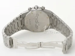 Royal Oak Blå/Stål Ø40 mm