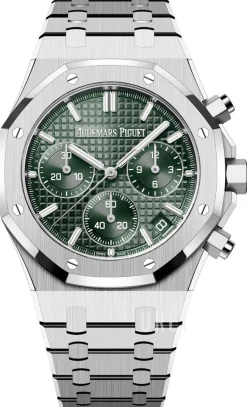 Royal Oak Grön/Stål Ø41 mm