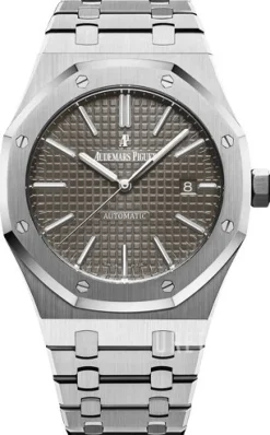 Royal Oak Grå/Stål Ø41 mm