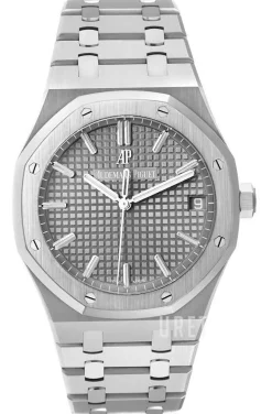 Royal Oak Grå/Stål Ø41 mm