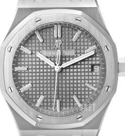 Royal Oak Grå/Stål Ø41 mm