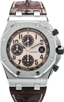 Royal Oak Offshore Antikvit/Läder Ø42 mm