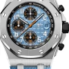 Royal Oak Offshore Blå/Gummi Ø42 mm