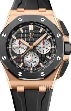 Royal Oak Offshore Grå/Gummi Ø43 mm