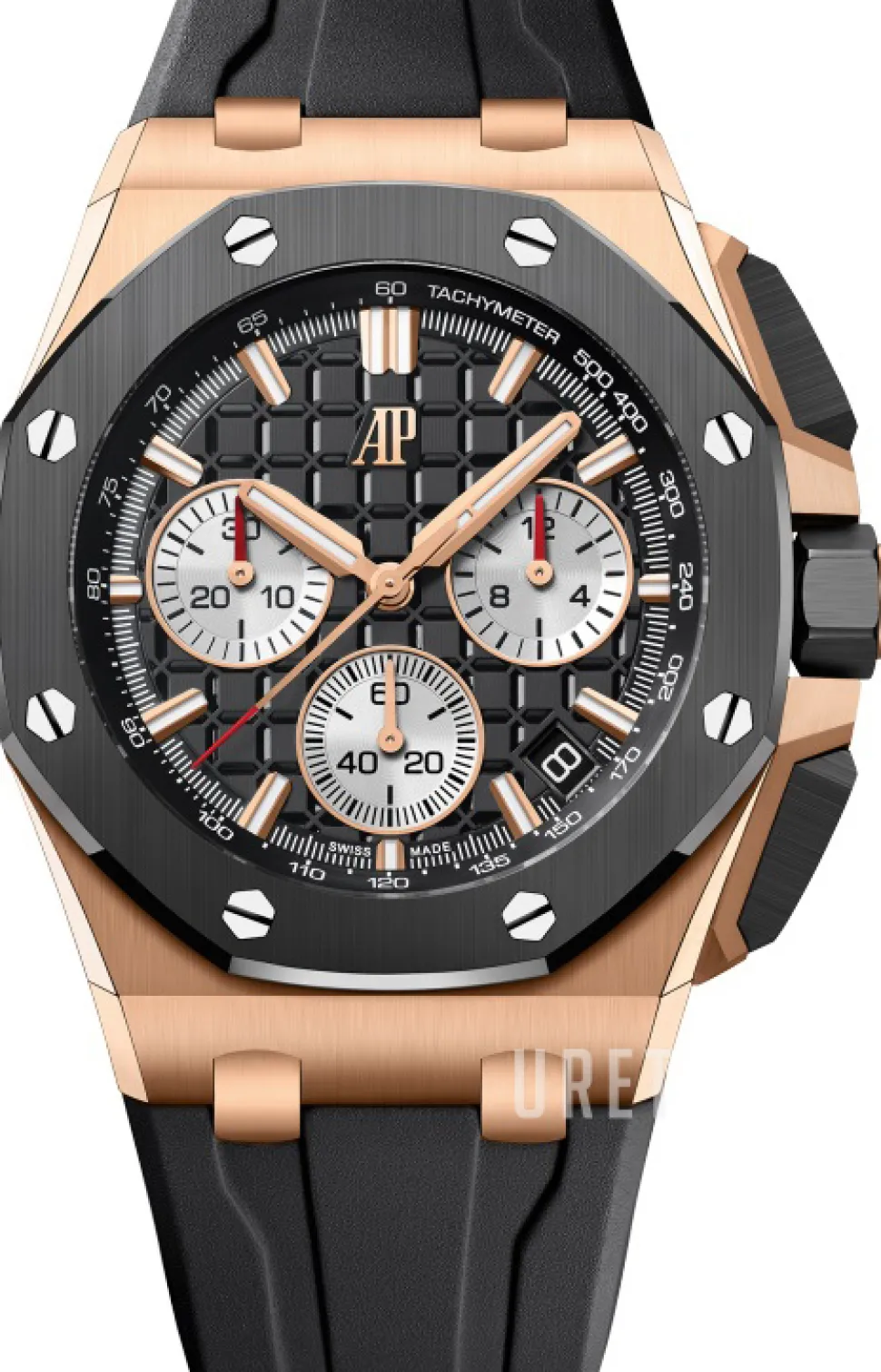 Royal Oak Offshore Grå/Gummi Ø43 mm