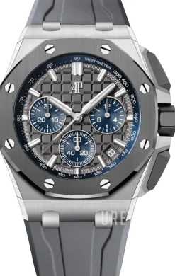 Royal Oak Offshore Grå/Gummi Ø43 mm