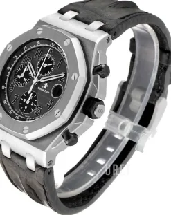 Royal Oak Offshore Grå/Läder Ø42 mm