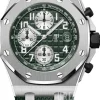 Royal Oak Offshore Grön/Gummi Ø42 mm