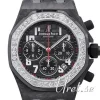 Royal Oak Offshore Ladies' Chronograph Svart/Gummi Ø37 mm