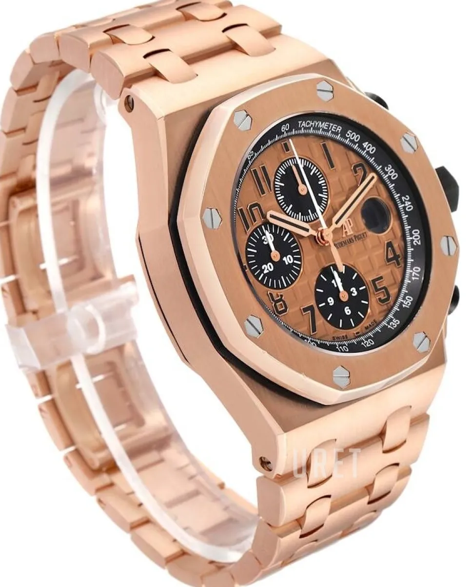 Royal Oak Offshore Roséguldstonad/18 karat roséguld Ø42 mm