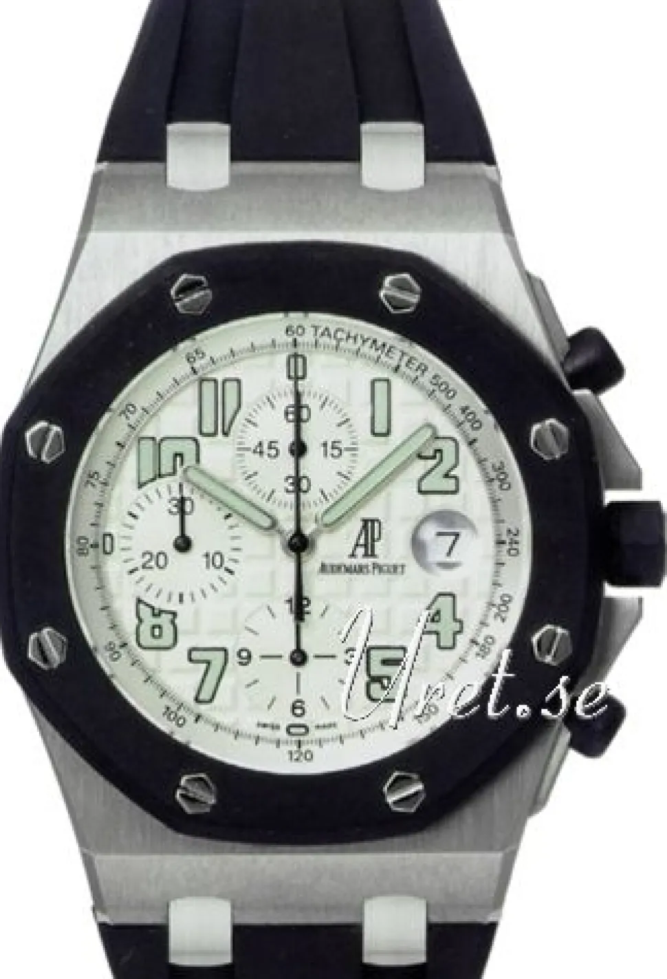 Royal Oak Offshore Silverfärgad/Gummi Ø44 mm