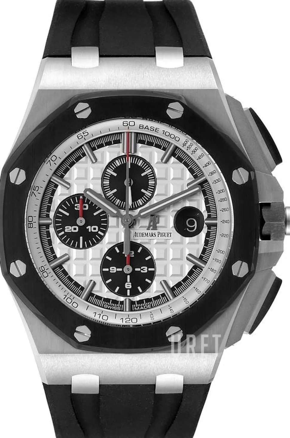 Royal Oak Offshore Silverfärgad/Gummi Ø44 mm