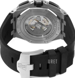 Royal Oak Offshore Silverfärgad/Gummi Ø44 mm