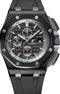 Royal Oak Offshore Svart/Gummi Ø44 mm