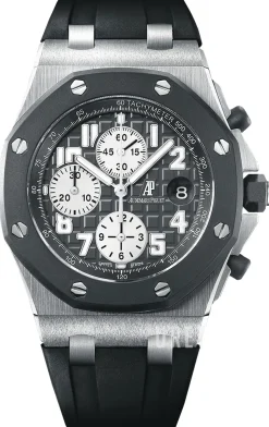 Royal Oak Offshore Svart/Gummi Ø42 mm