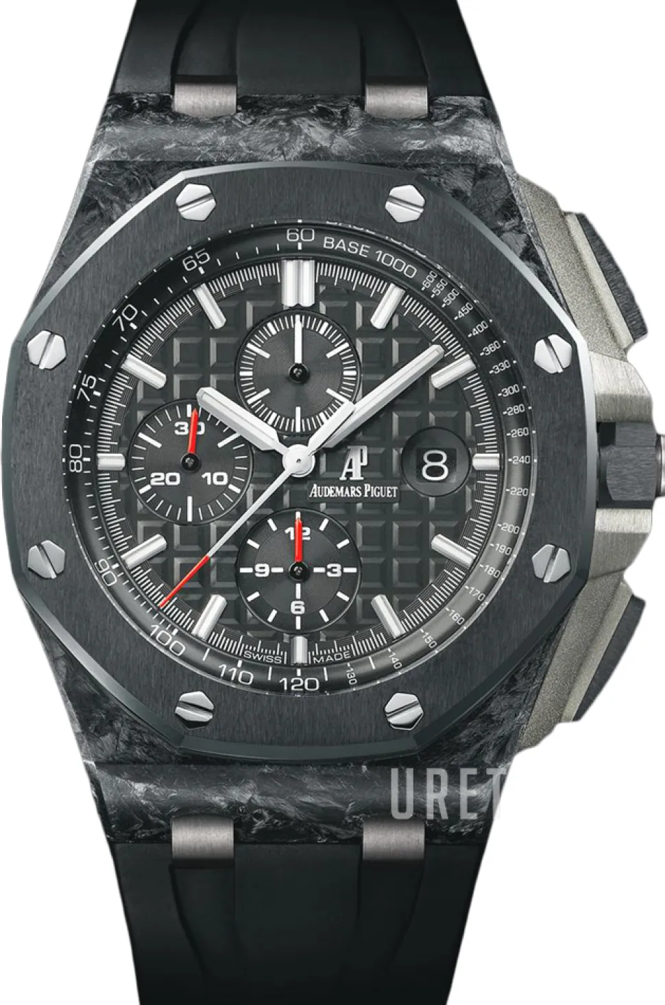 Royal Oak Offshore Svart/Gummi Ø44 mm