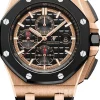 Royal Oak Offshore Svart/Gummi Ø44 mm