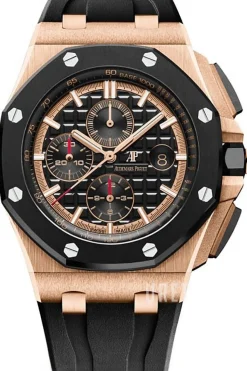 Royal Oak Offshore Svart/Gummi Ø44 mm