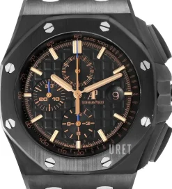 Royal Oak Offshore Svart/Gummi Ø44 mm