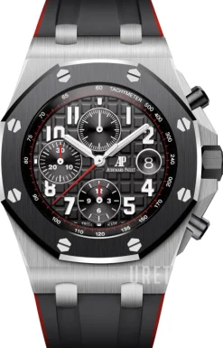 Royal Oak Offshore Svart/Gummi Ø42 mm