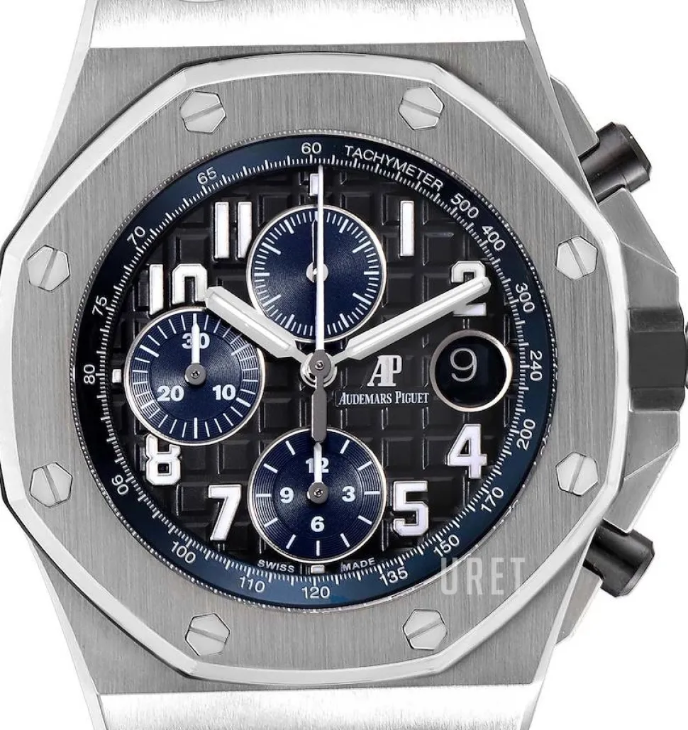 Royal Oak Offshore Svart/Läder Ø42 mm