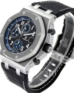 Royal Oak Offshore Svart/Läder Ø42 mm